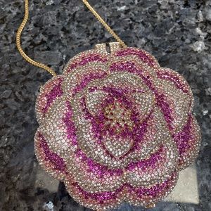 🆕 YEMESYAS Evening Bag Women's Fashion AAA Rhinestone Metal Chain Clutch Bag